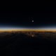Con esta euforia se vive un eclipse en un avión lleno de astrónomos